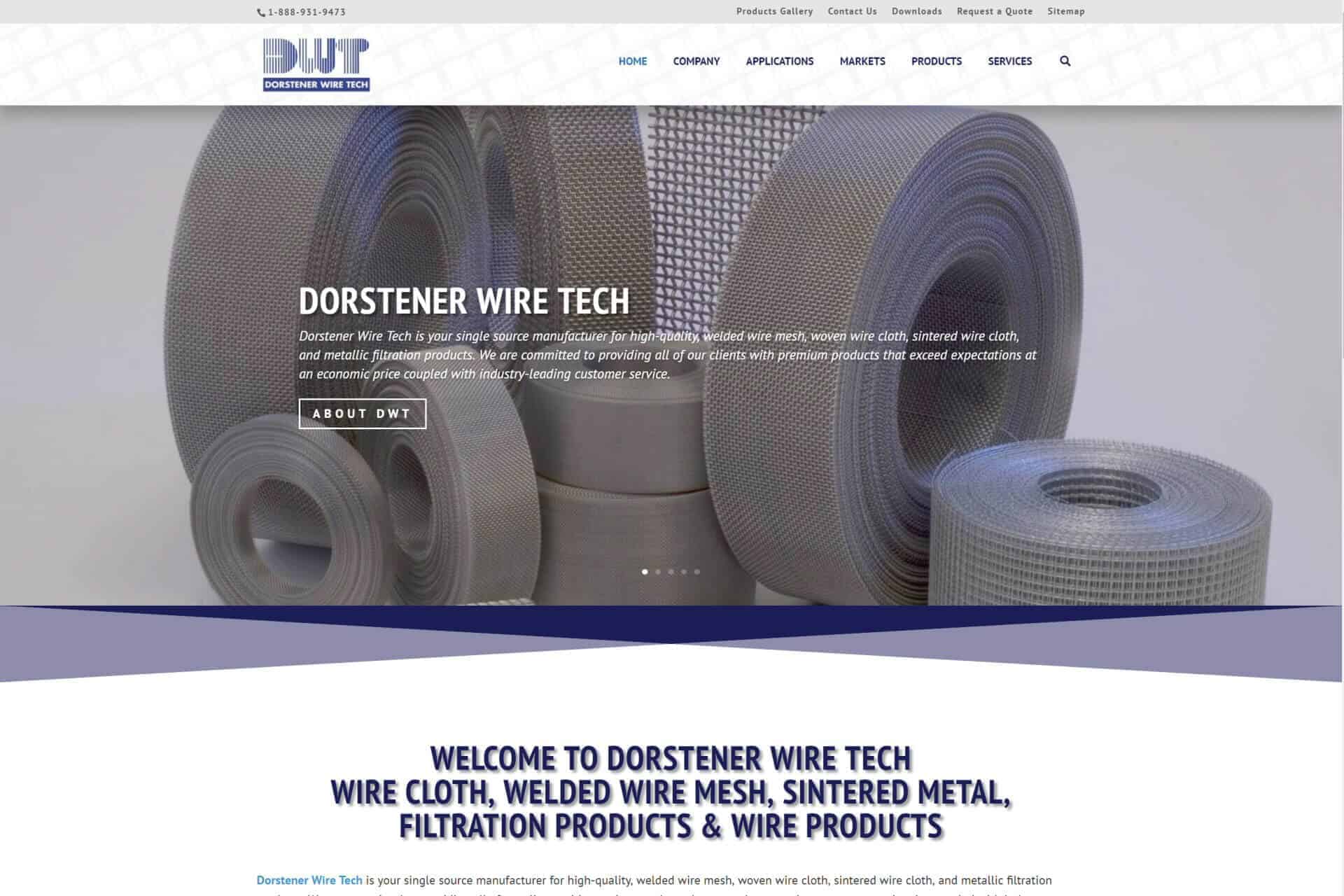 Dorstener Wire Tech Wire Cloth, Wire Mesh & Wire Products