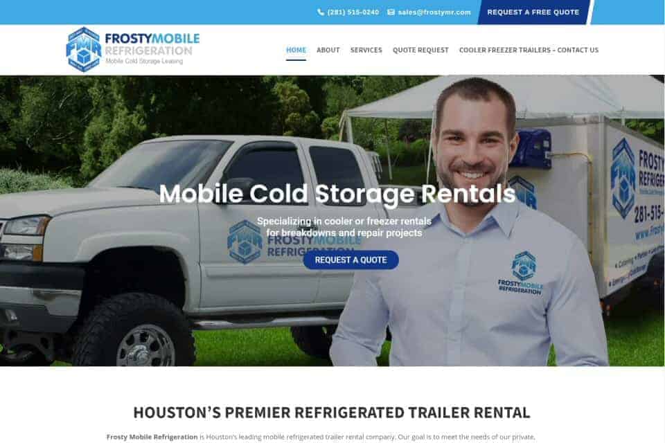 Frosty Mobile Refrigeration by Polymics, Ltd.